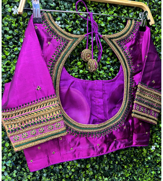customize handwork Blouse