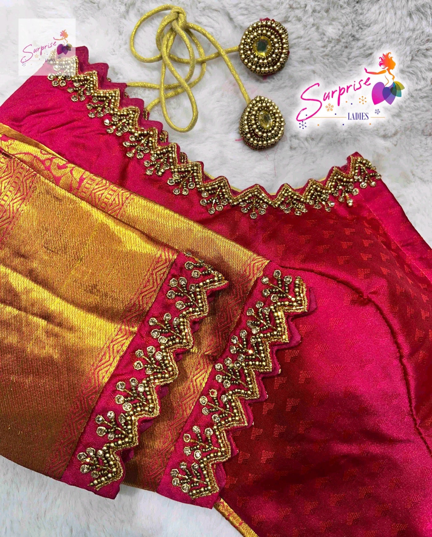 customize handwork Blouse