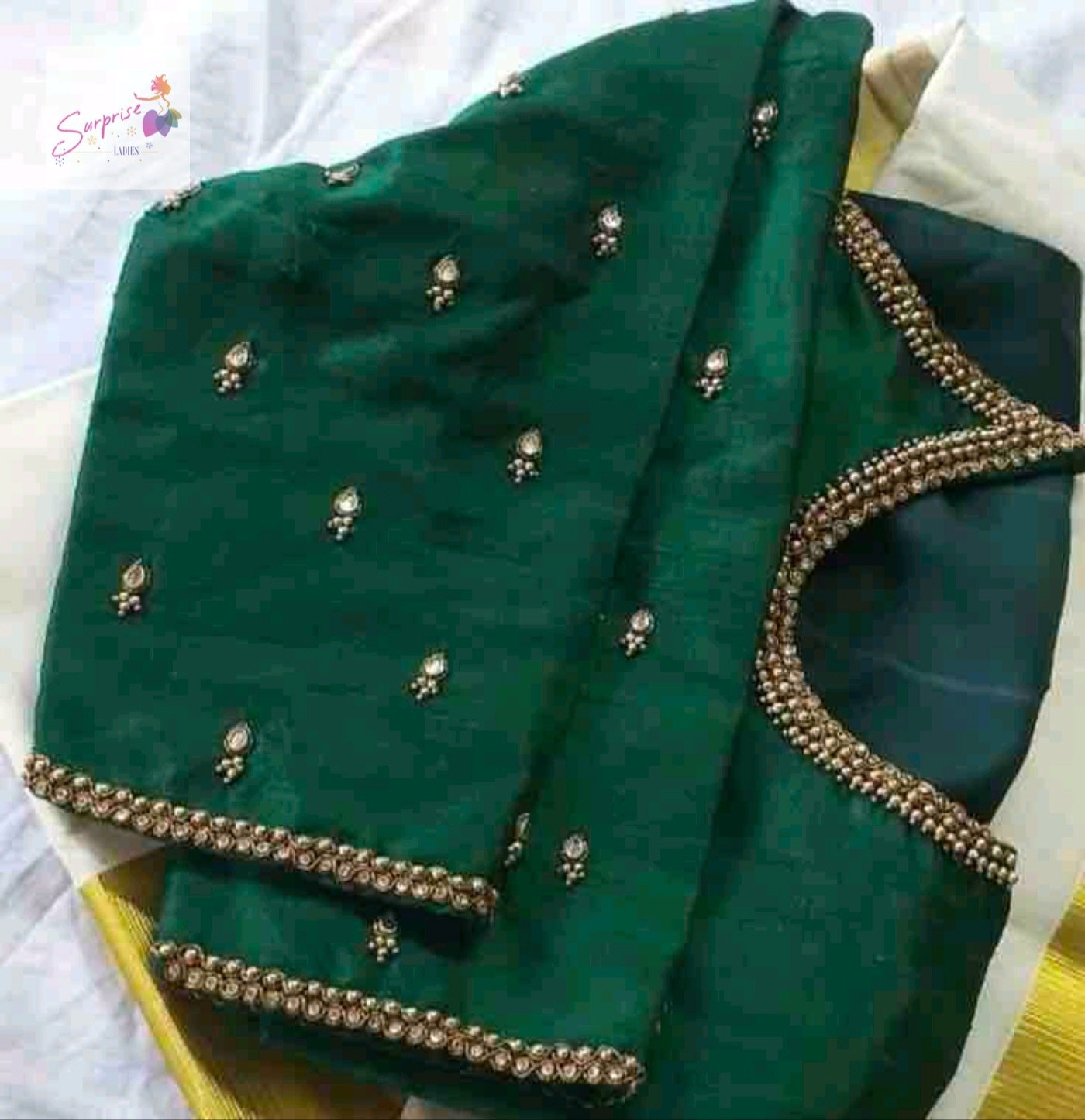 customize handwork Blouse