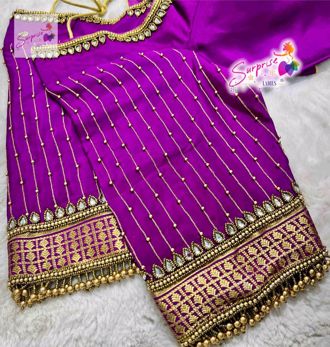 customize handwork Blouse
