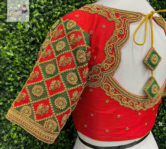 customize handwork Blouse