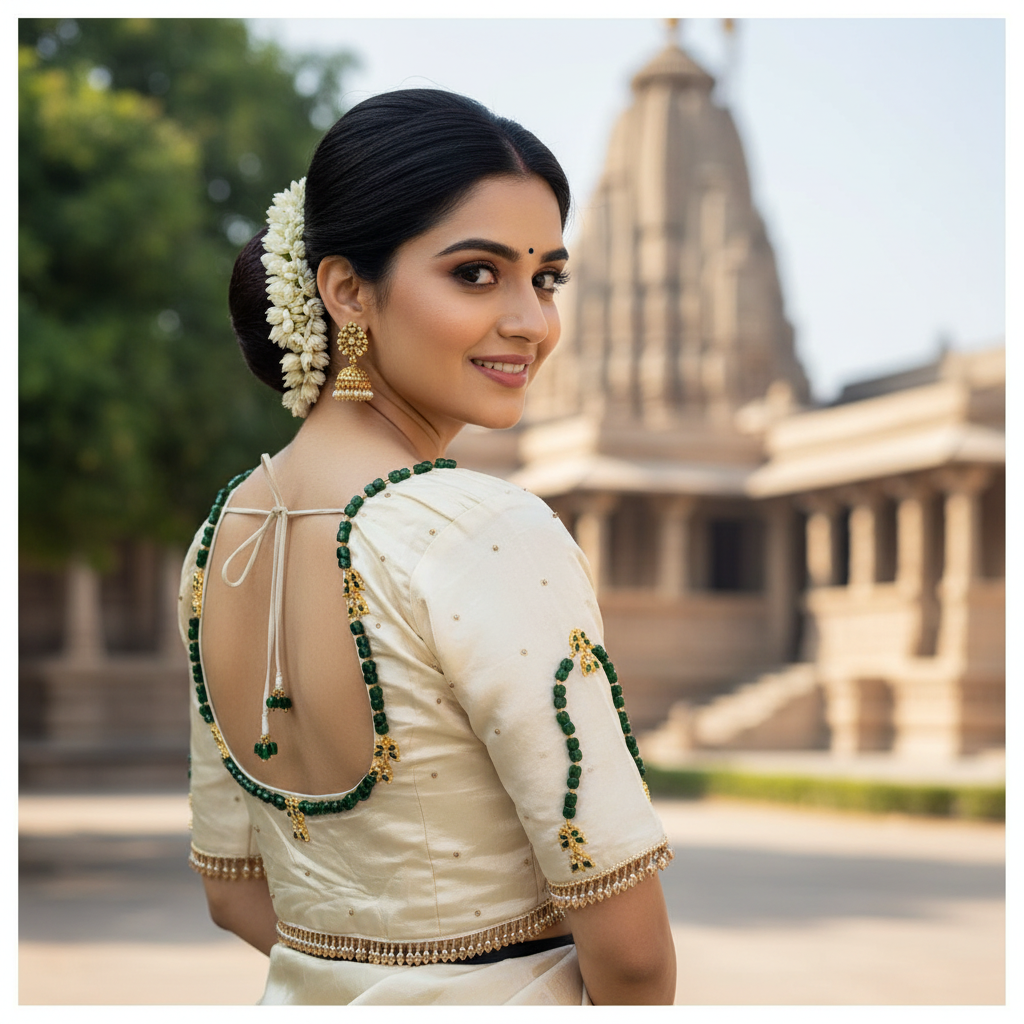 Premium Jewellery  handwork Blouse  36 size Standard