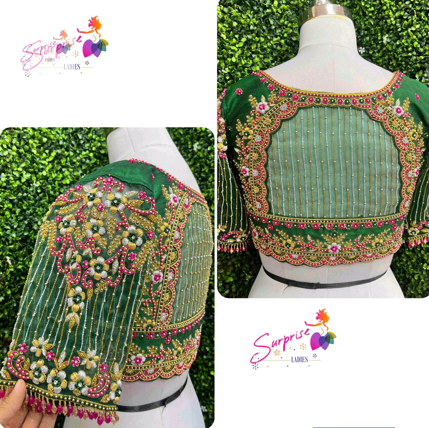 customize handwork Blouse