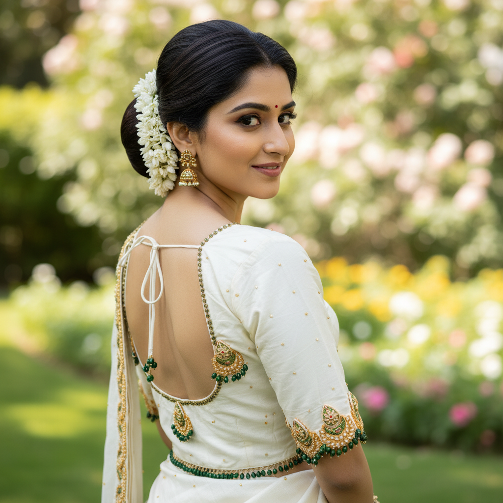 Premium Jewellery  handwork Blouse  40 size Standard