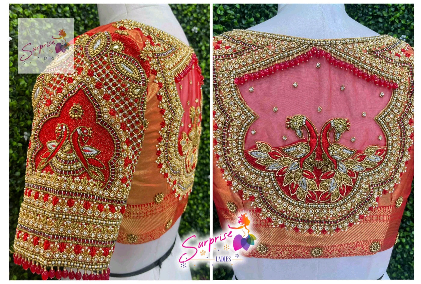 customize handwork Blouse