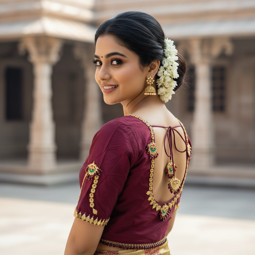 Premium Jewellery  handwork Blouse  36 size Standard