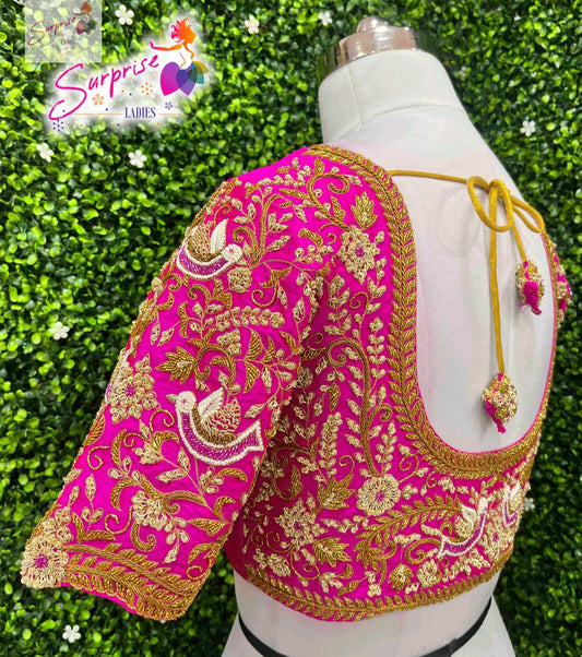 customize handwork Blouse