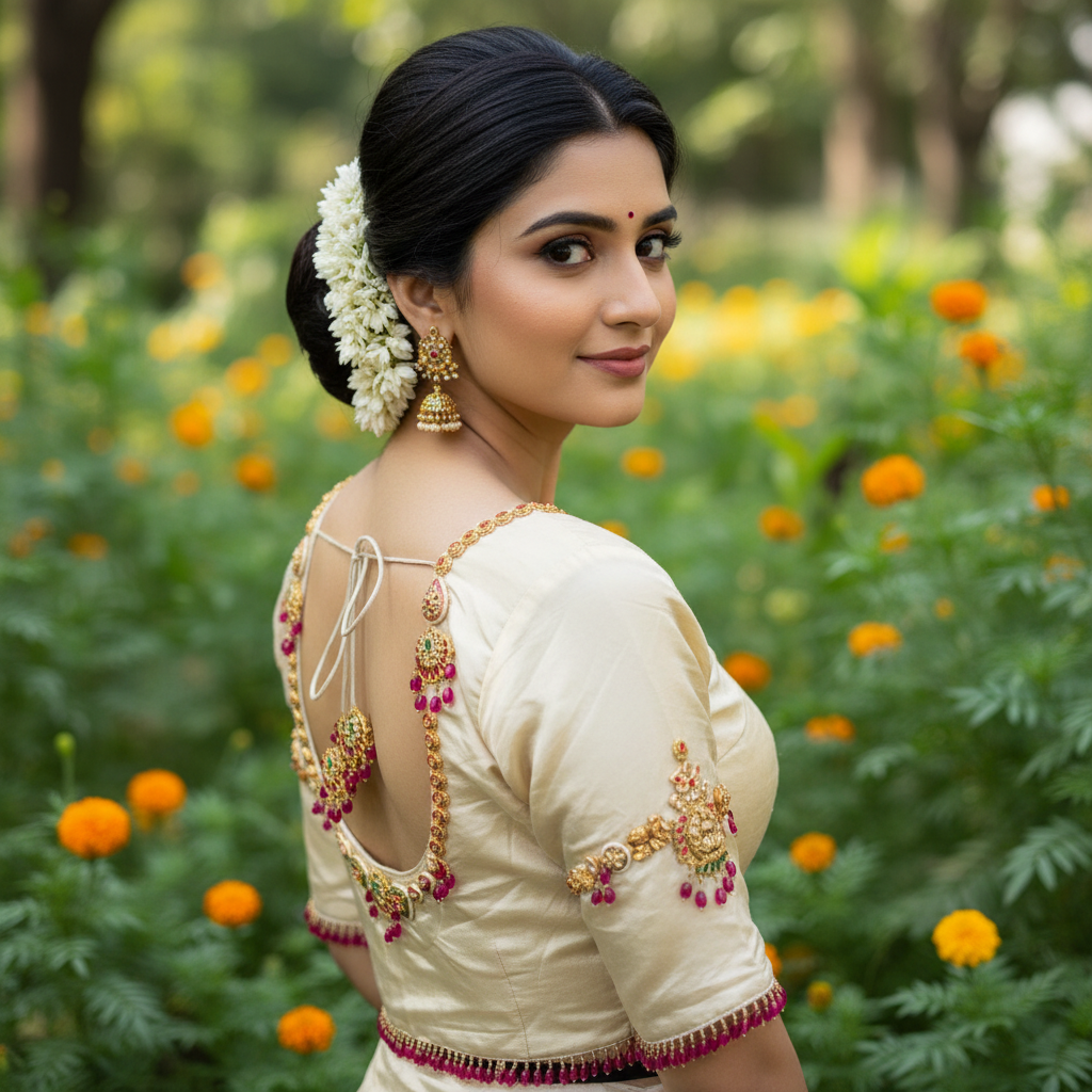 Premium Jewellery  handwork Blouse  36 size Standard