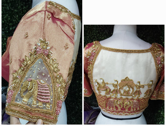 customize handwork Blouse
