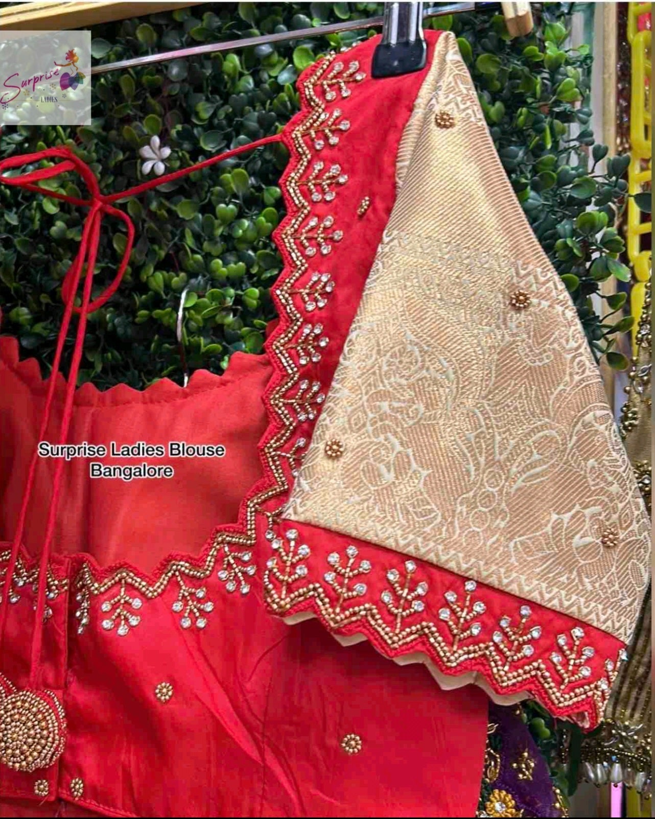 customize handwork Blouse