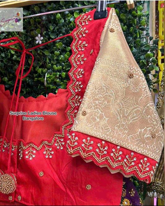customize handwork Blouse