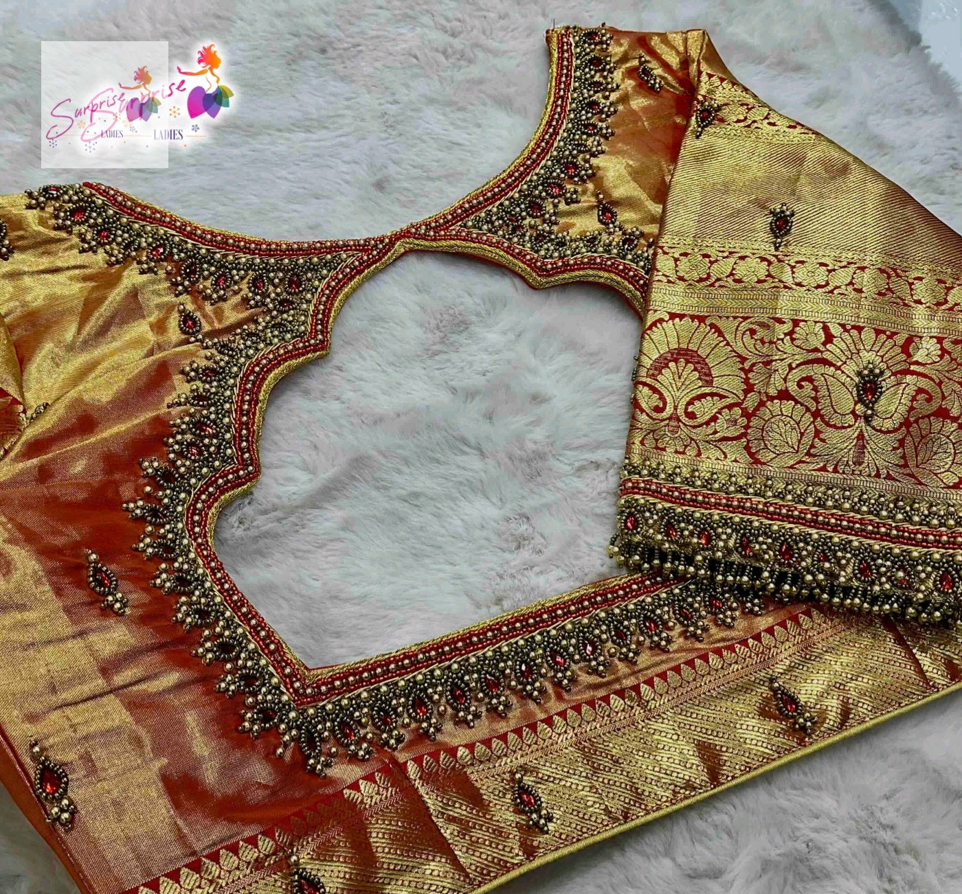 customize handwork Blouse