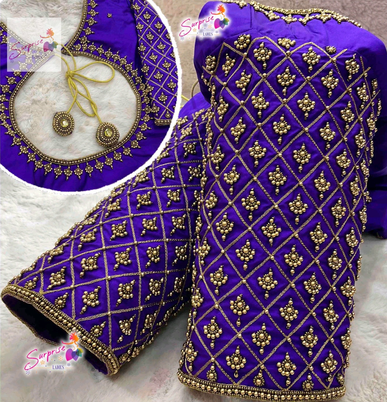 customize handwork Blouse