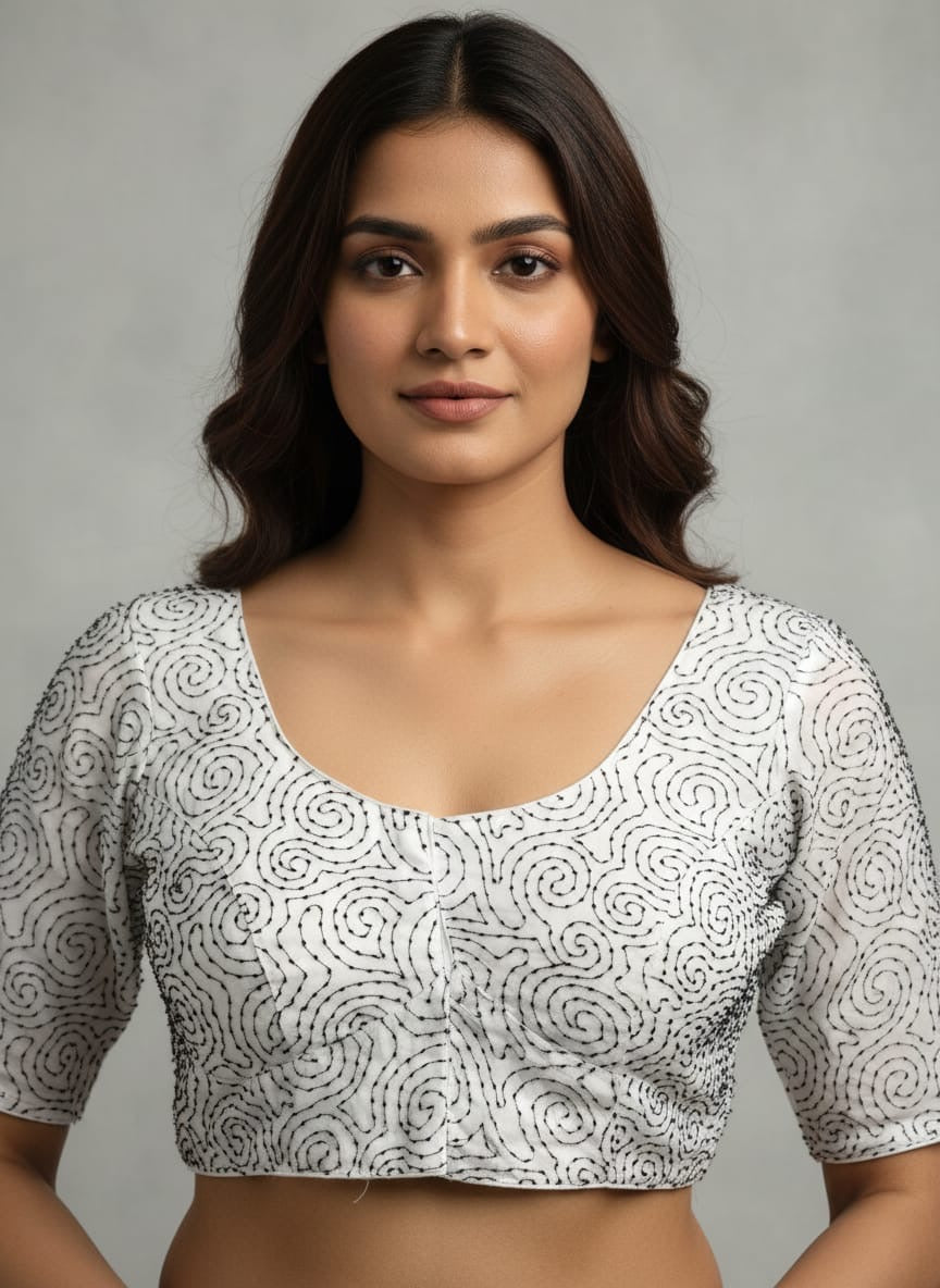 FANCY KATDANA WORK BLOUSE