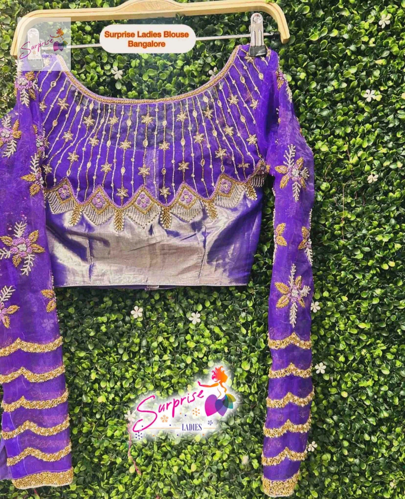 customize handwork Blouse