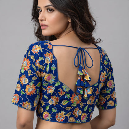 Position print blouse