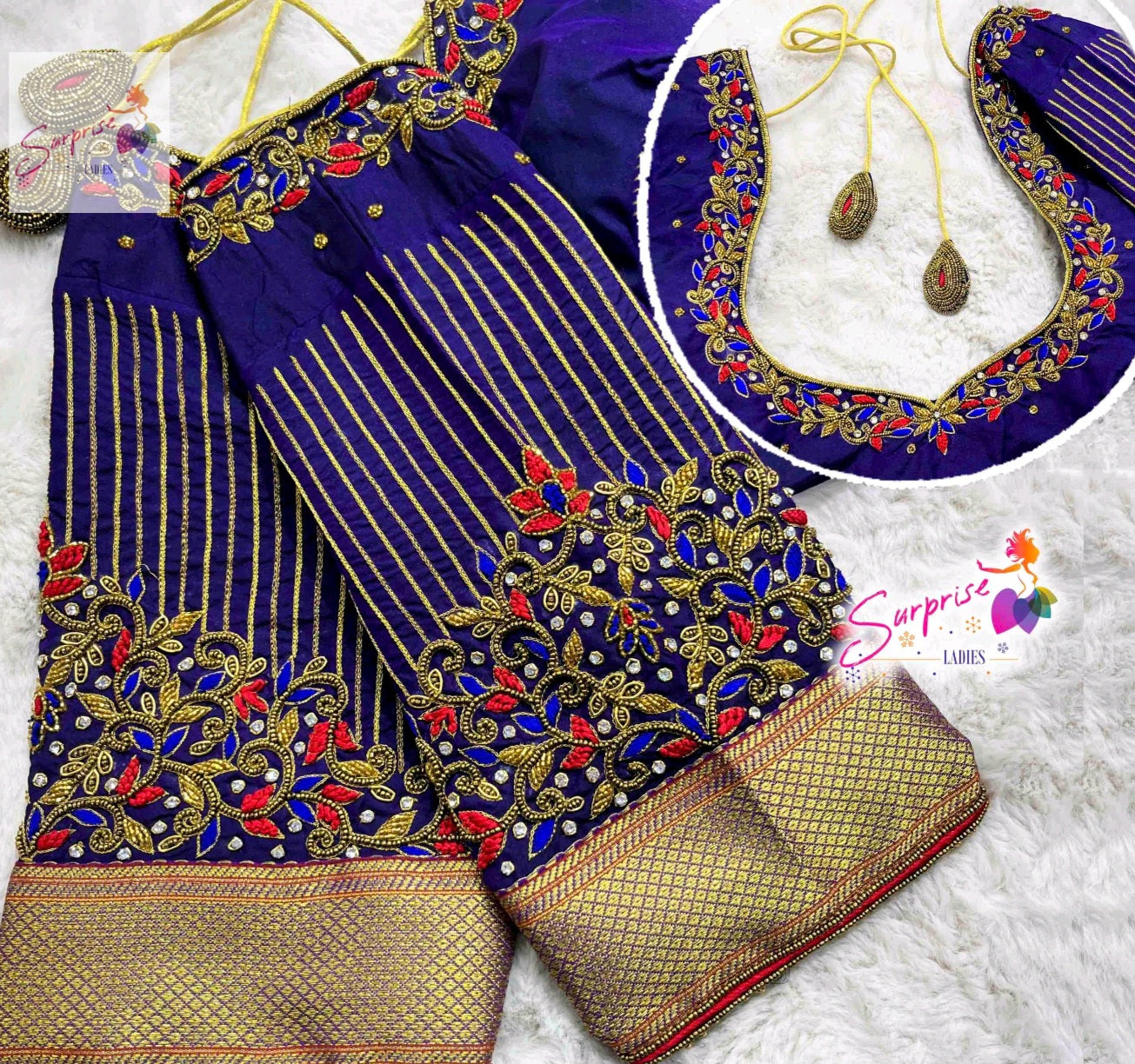 customize handwork Blouse