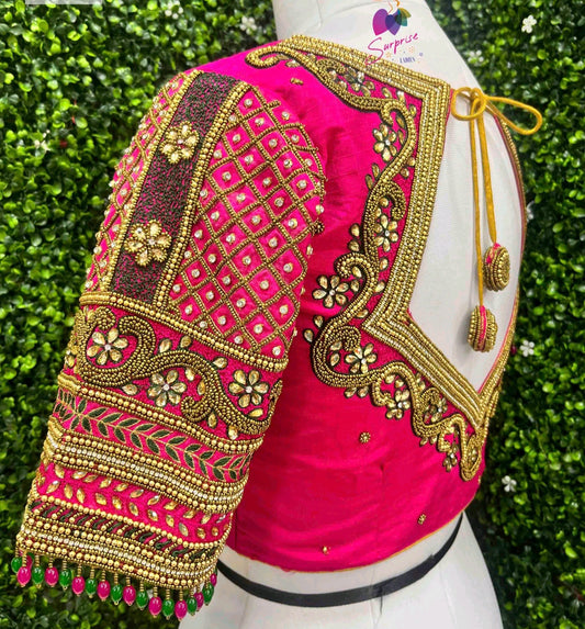 customize handwork Blouse