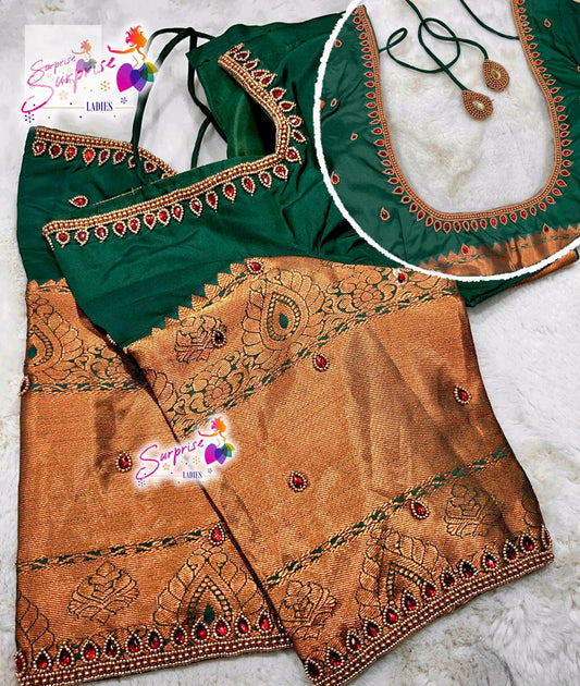 customize handwork Blouse