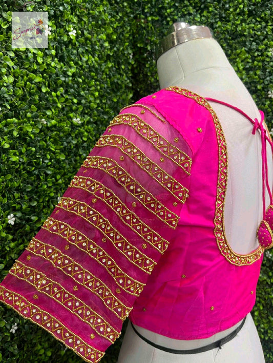 customize handwork Blouse