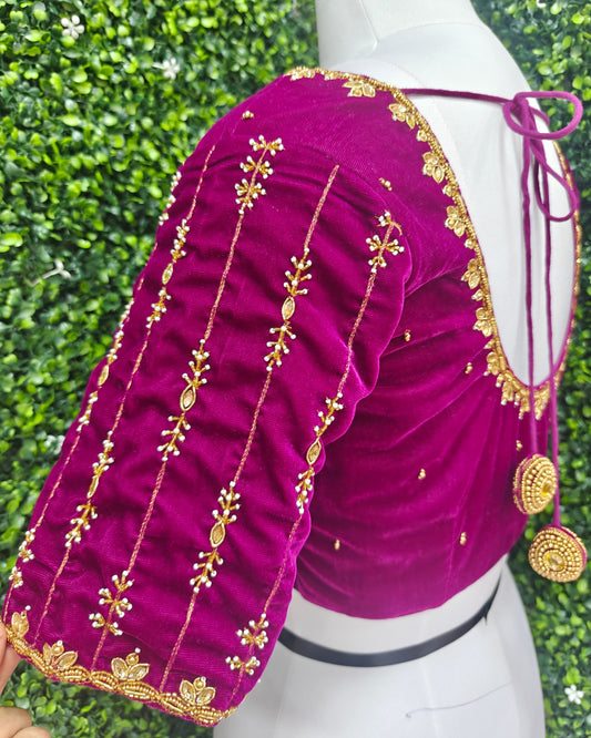 customize handwork Blouse
