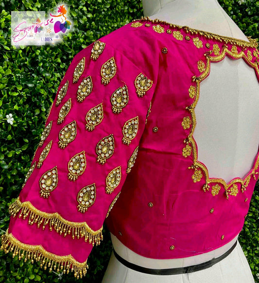 customize handwork Blouse