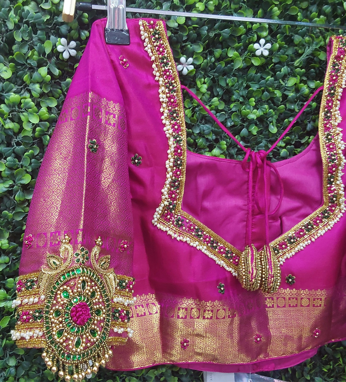 customize handwork Blouse
