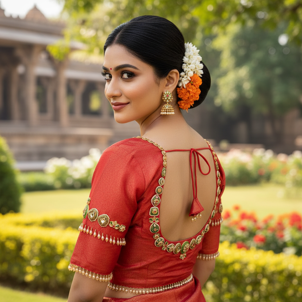 Premium Jewellery  handwork Blouse  36 size Standard