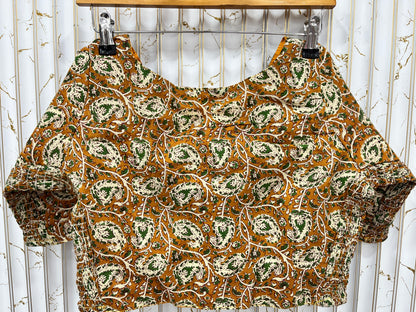 Akrak print Cotton Blouse