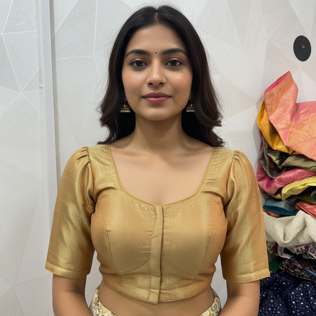 Banarasi Plain blouse