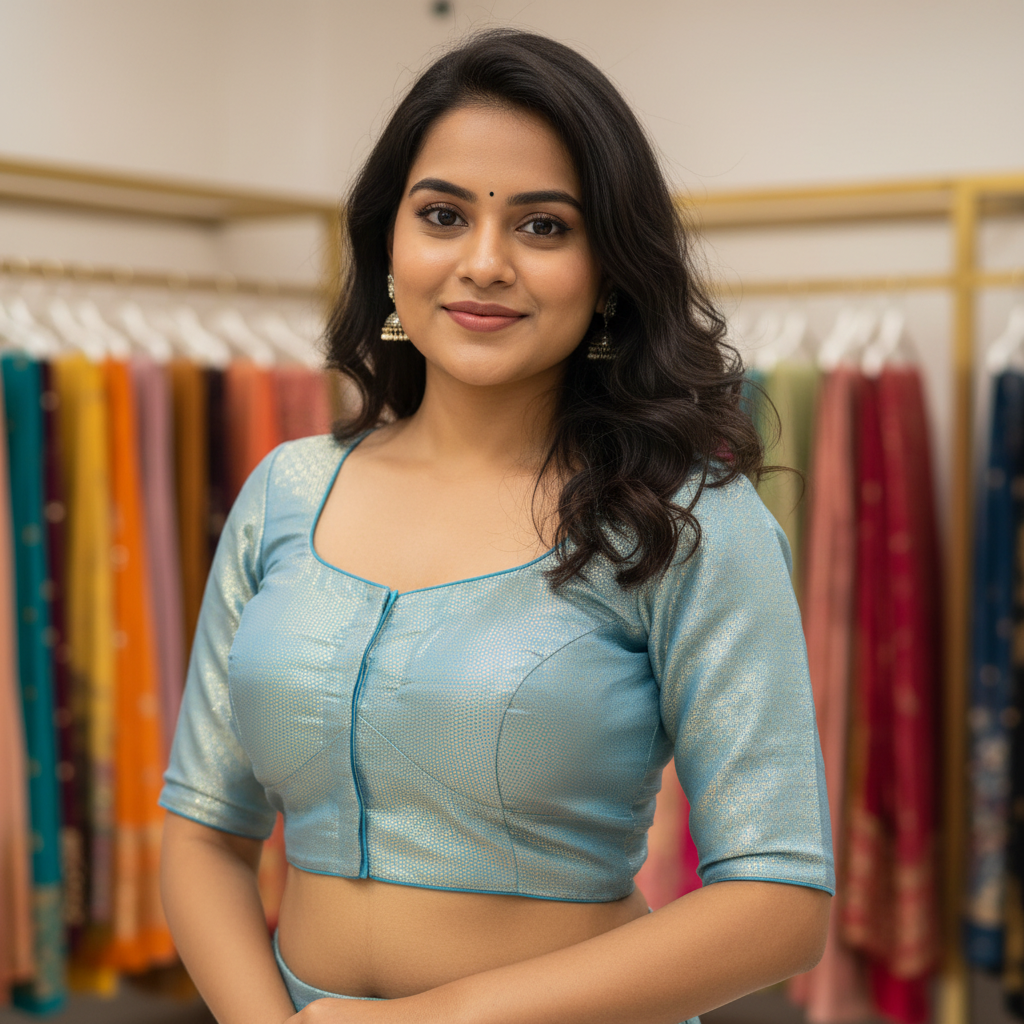 Banarasi Plain blouse