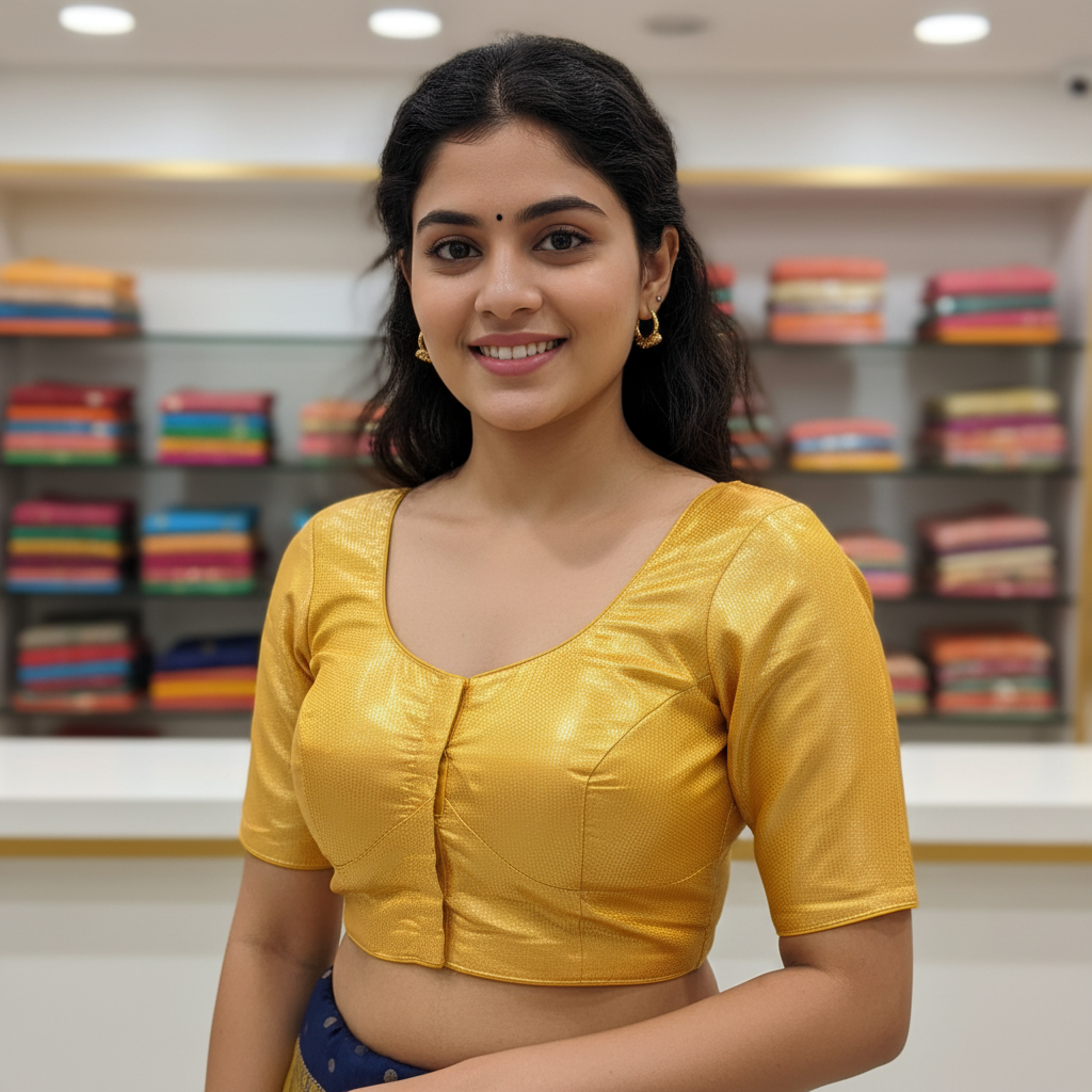 Banarasi Plain blouse