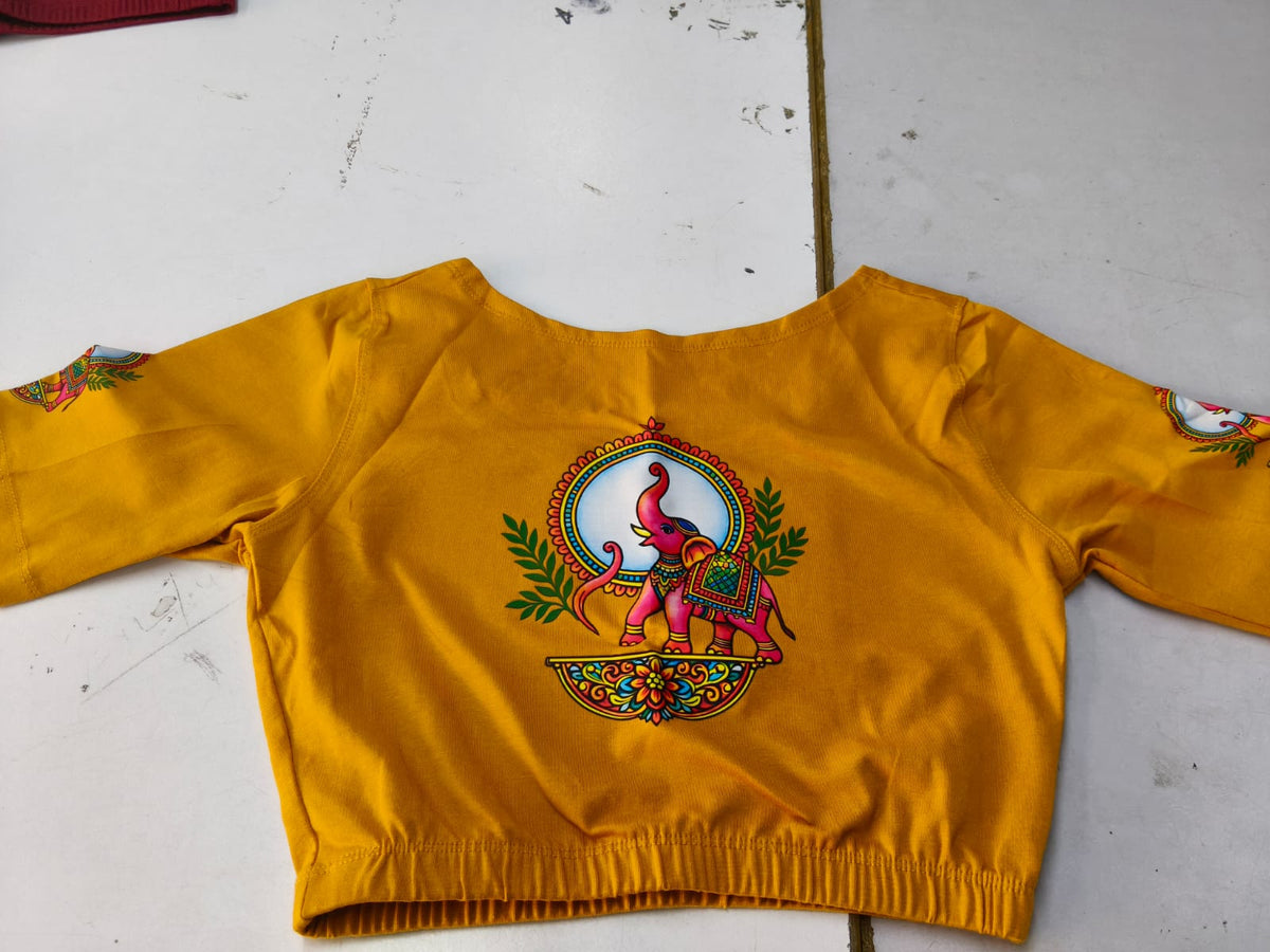 STRETCHABLE BLOUSE