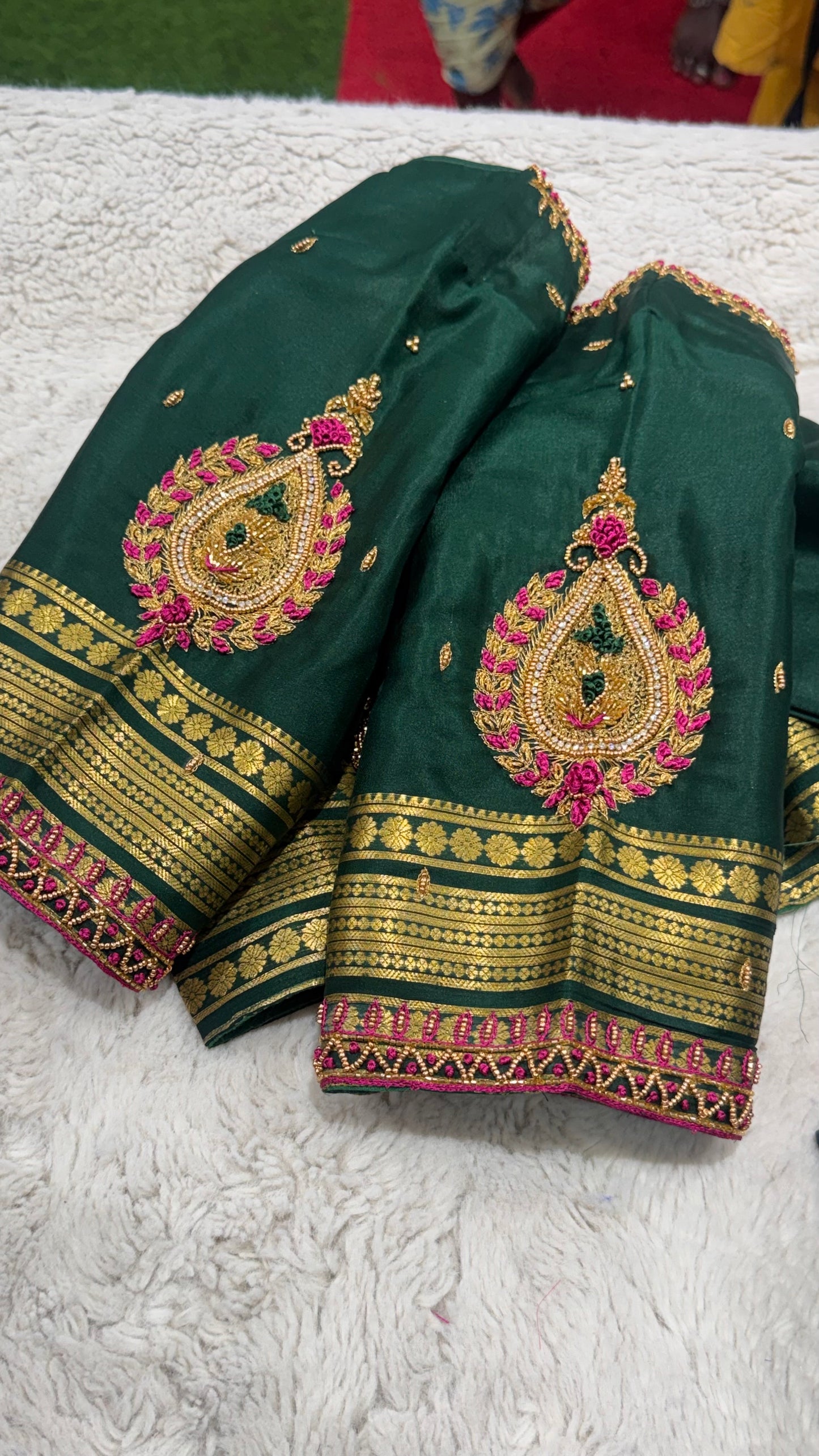customize handwork Blouse