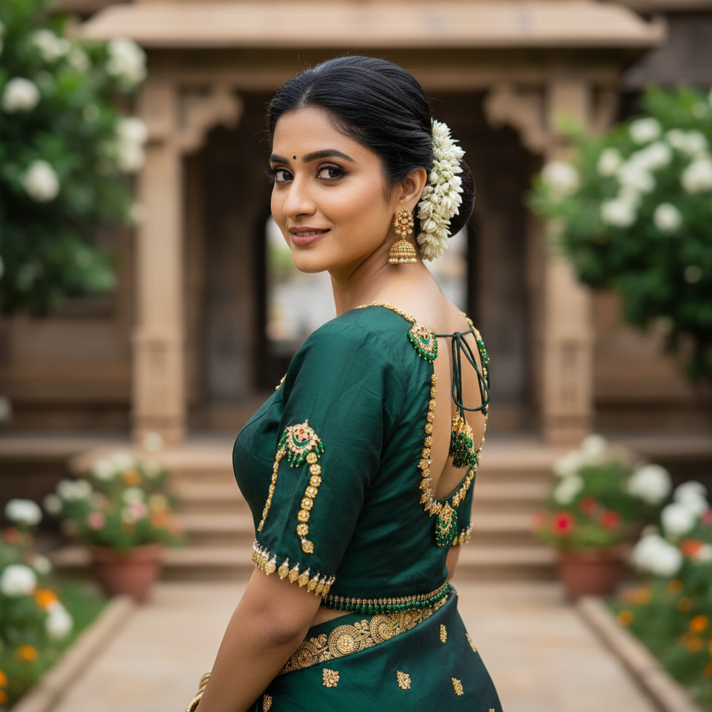 Premium Jewellery  handwork Blouse  36 size Standard