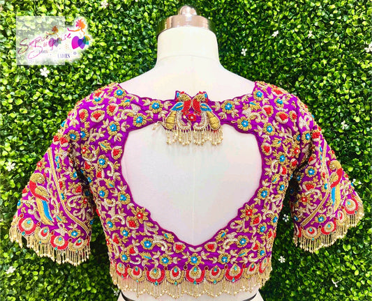 customize handwork Blouse