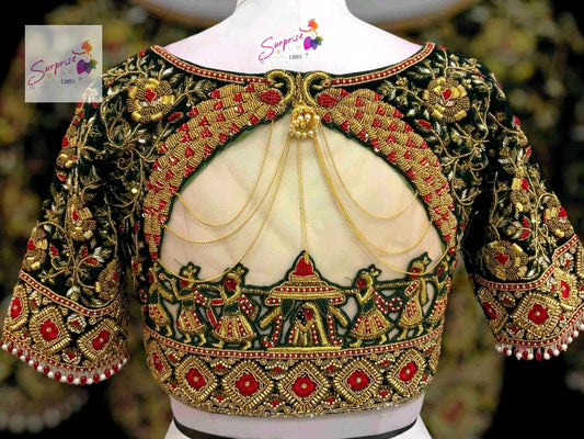 customize handwork Blouse
