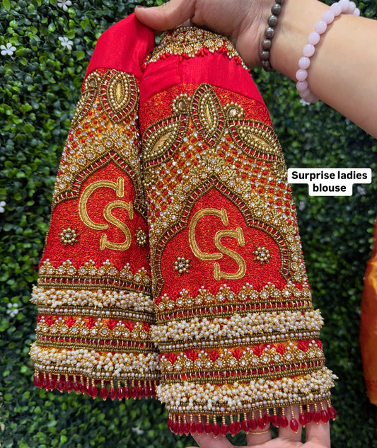 customize handwork Blouse