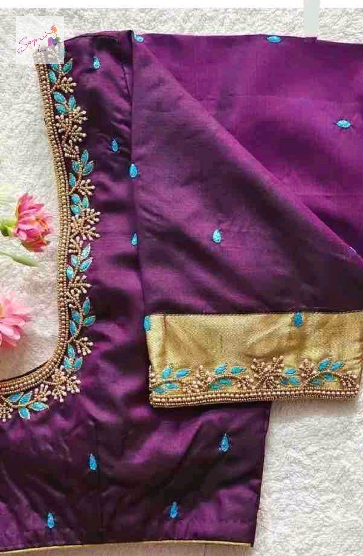 customize handwork Blouse