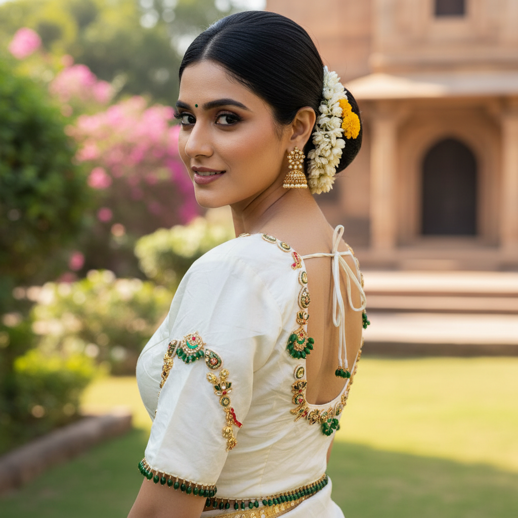 Premium Jewellery  handwork Blouse  36 size Standard
