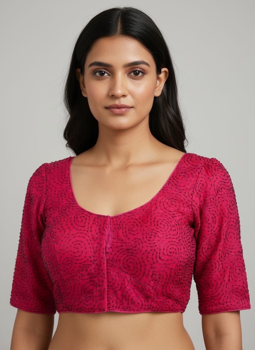 FANCY KATDANA WORK BLOUSE