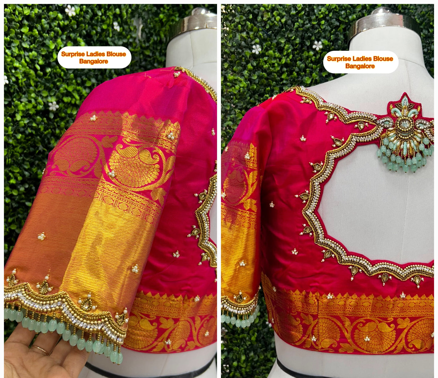 customize handwork Blouse