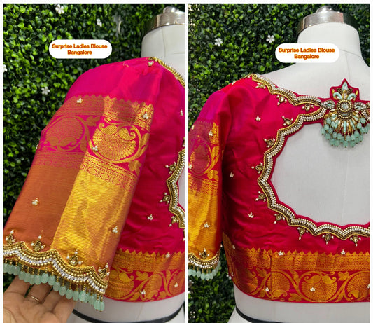 customize handwork Blouse