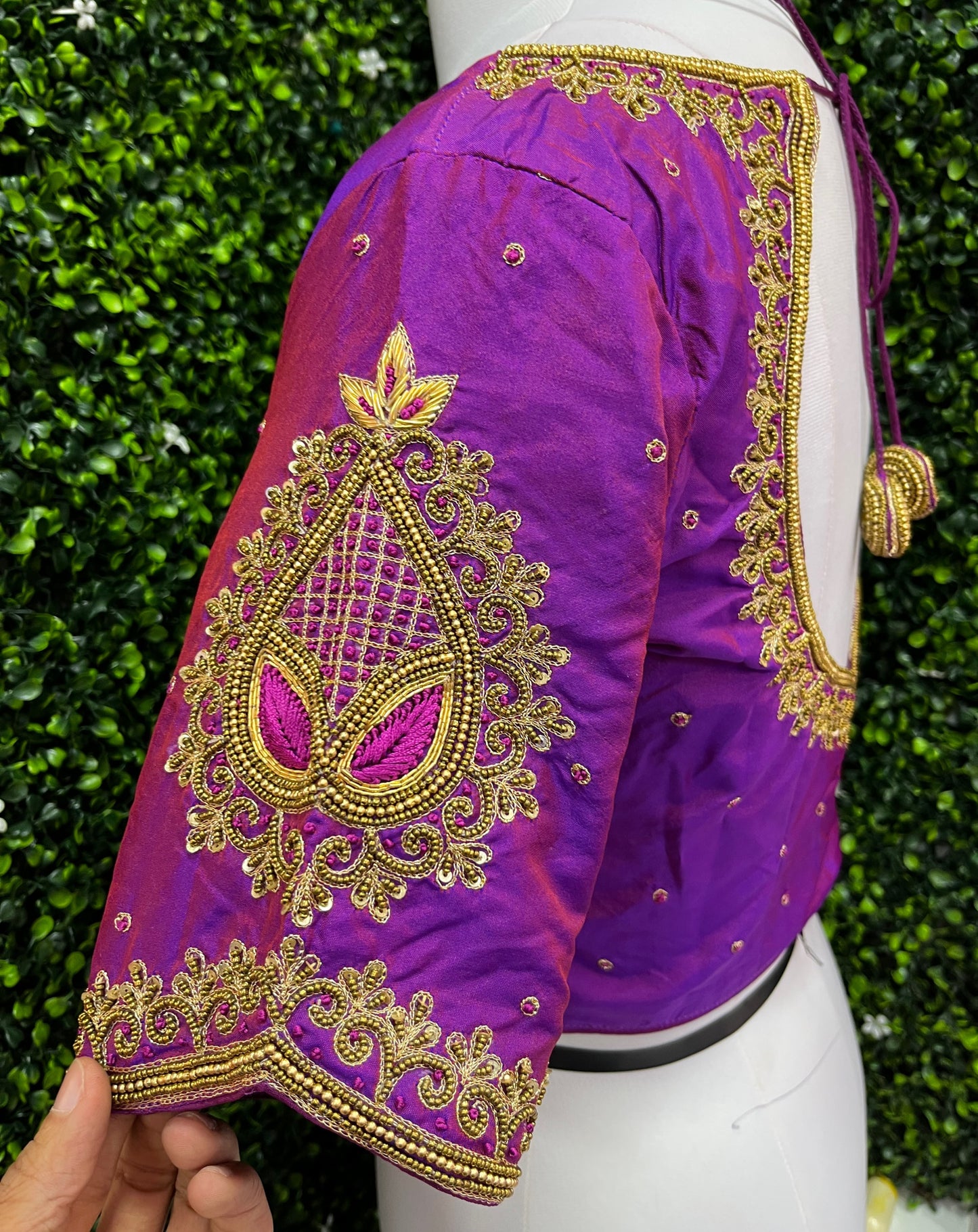 customize handwork Blouse