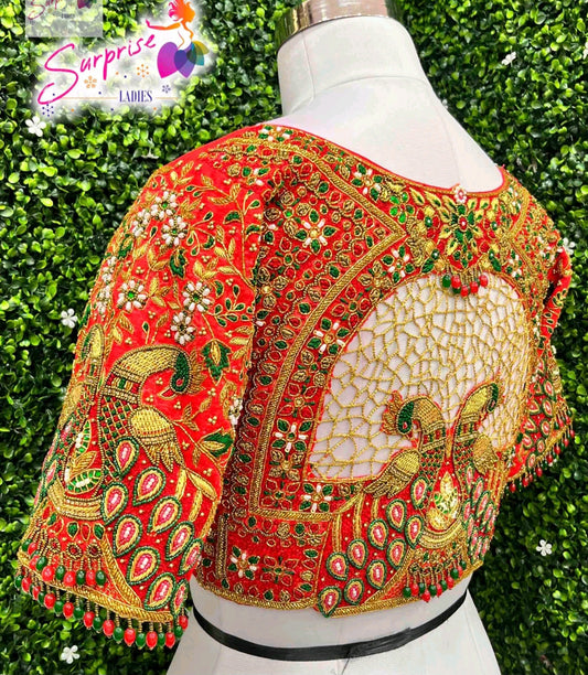 customize handwork Blouse