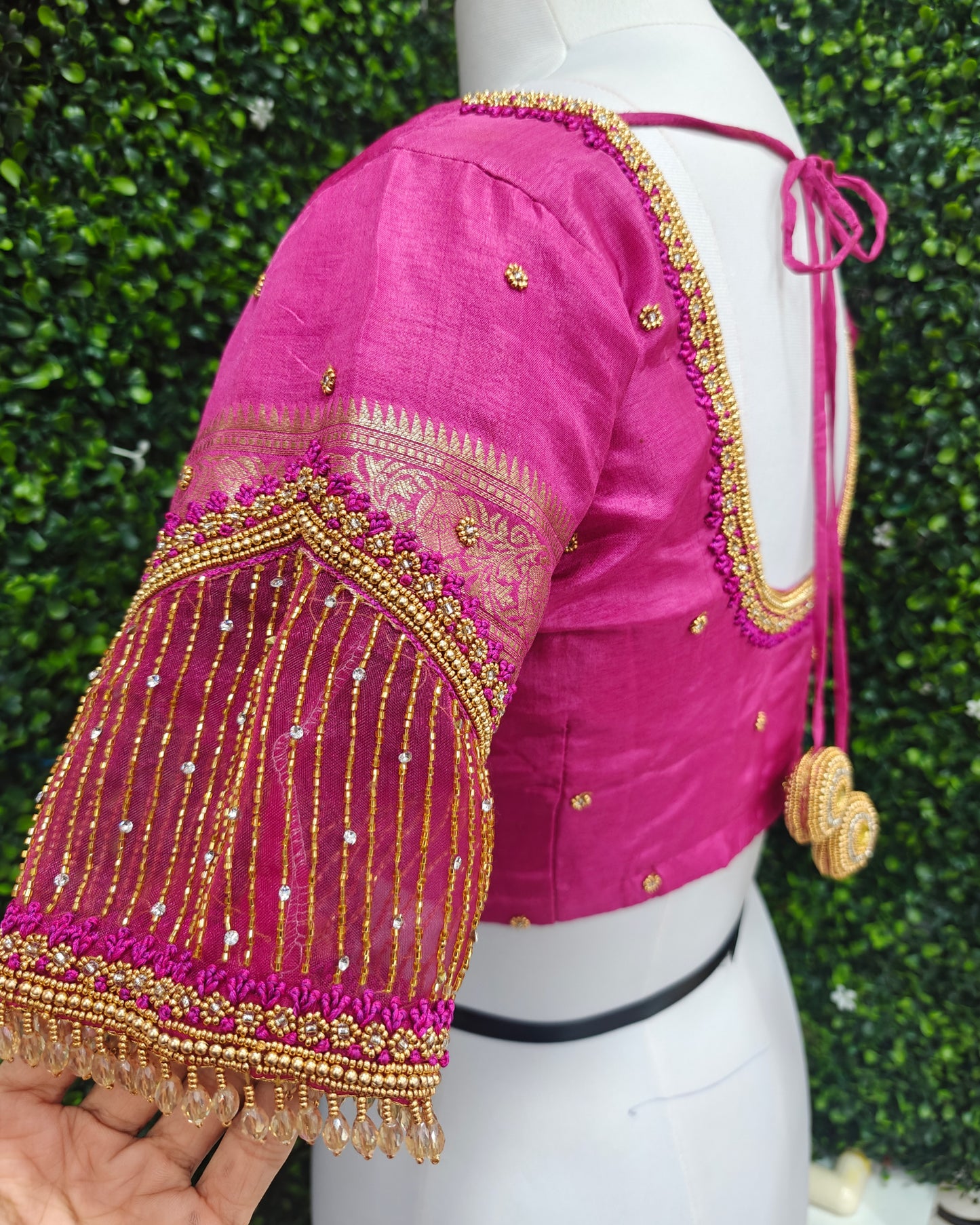 customize handwork Blouse