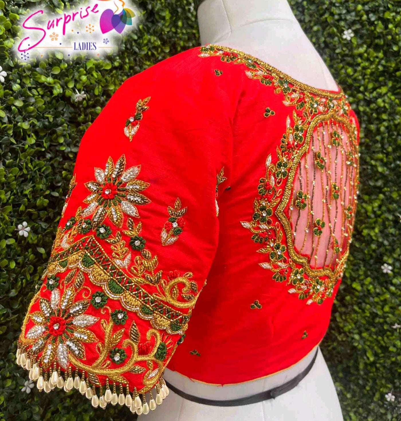 customize handwork Blouse
