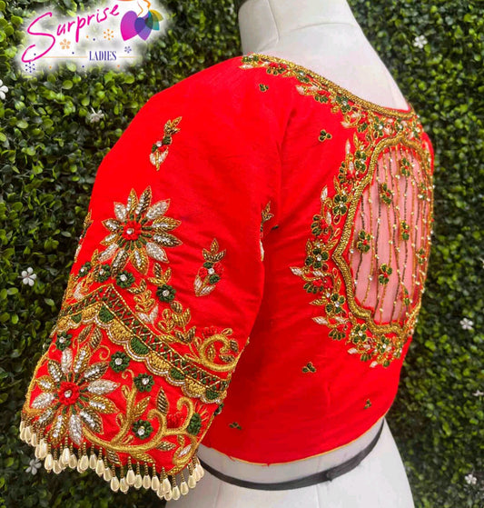 customize handwork Blouse