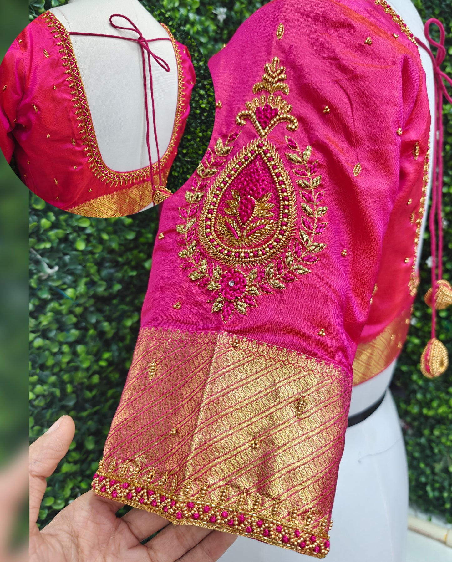 customize handwork Blouse