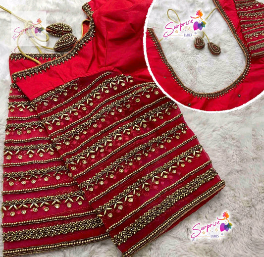 customize handwork Blouse